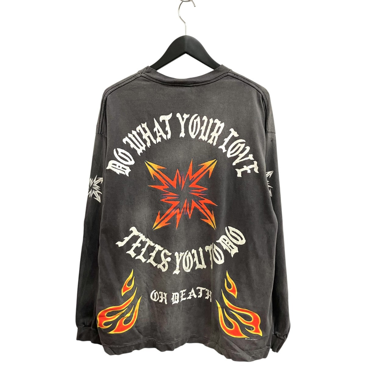SAINT MICHAEL 長袖TシャツSM-YS8-0000-015 古着・中古-2枚目のアイテム画像