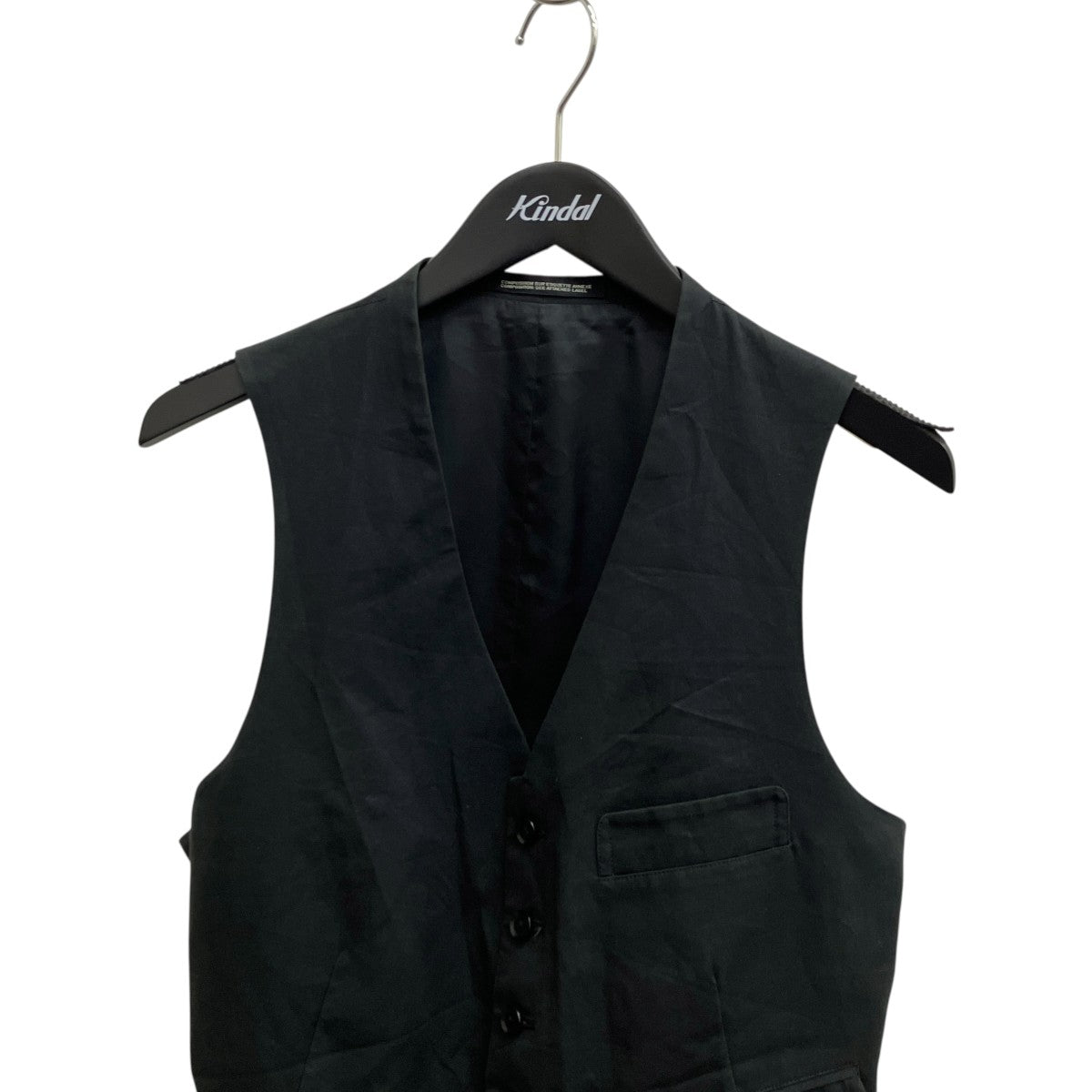 Yohji Yamamoto pour homme ベストHX-V01-045 古着・中古-3枚目のアイテム画像