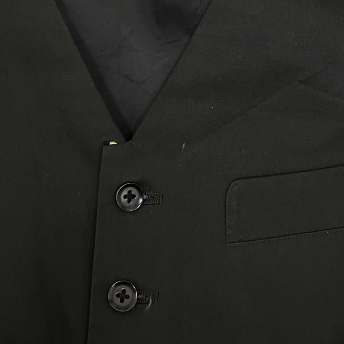 Yohji Yamamoto pour homme ベストHX-V01-045 古着・中古-6枚目のアイテム画像