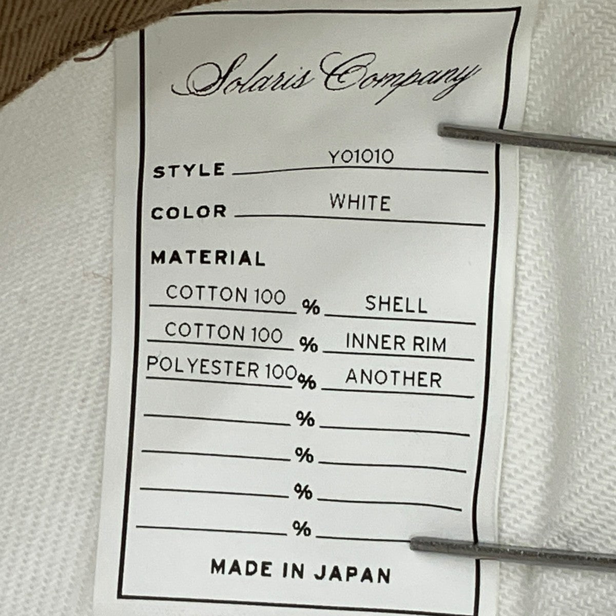 SOLARIS＆CO． キャップ 古着・中古-6枚目のアイテム画像
