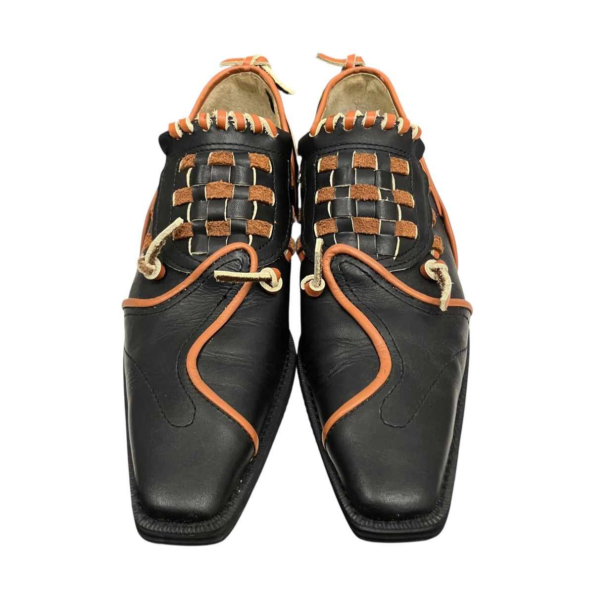 COMME des GARCONS レザーシューズGQ-K101-001-1-7 古着・中古-2枚目のアイテム画像