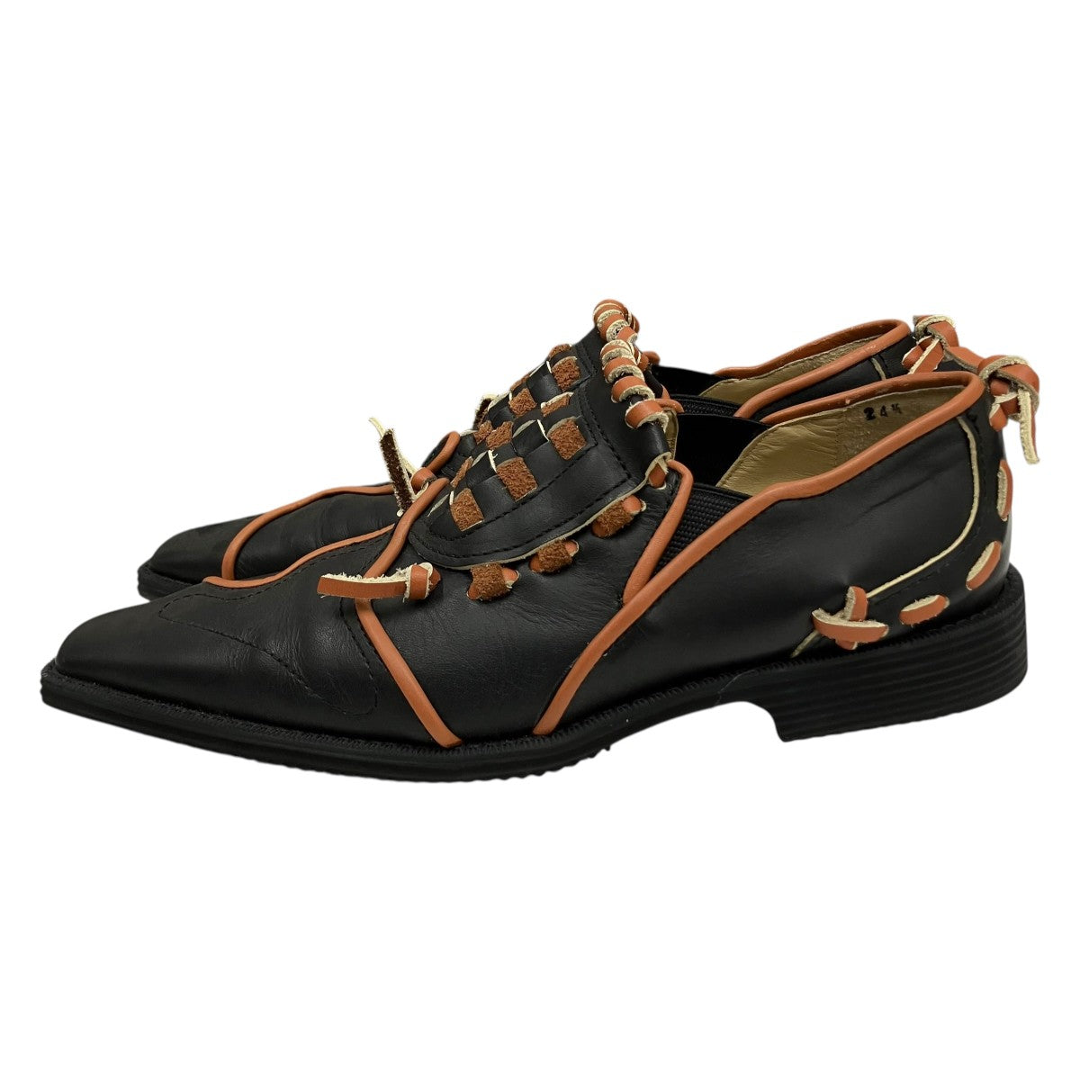 COMME des GARCONS レザーシューズGQ-K101-001-1-7 古着・中古-3枚目のアイテム画像