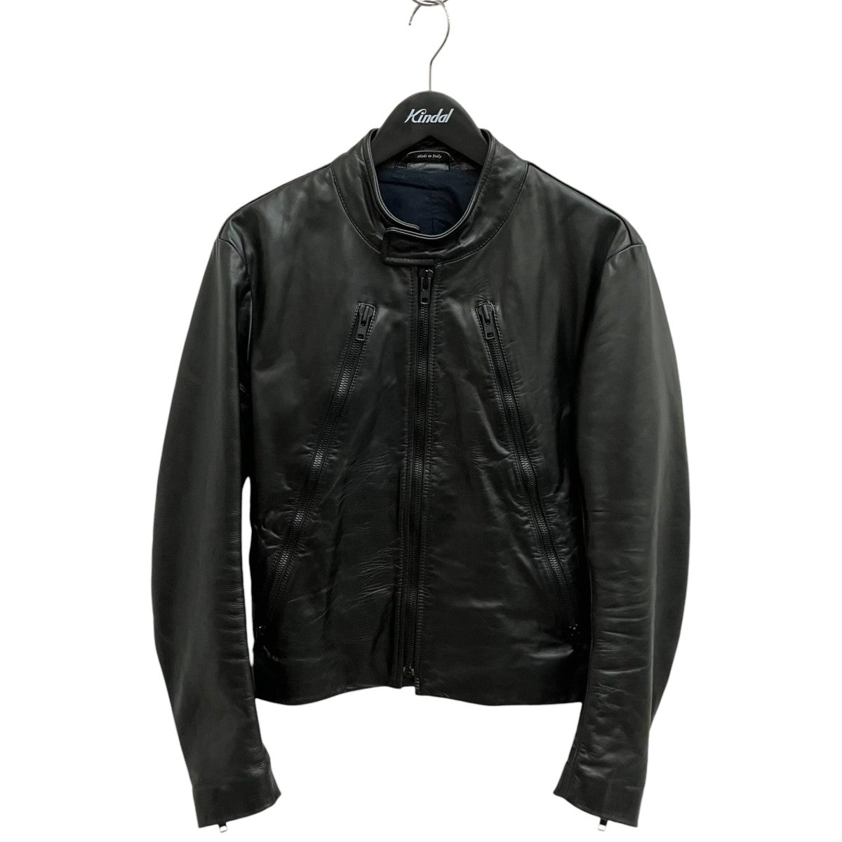 Maison Margiela 14 5ZIP ここのえ期 ホースレザーライダースジャケット30AM16209542 古着・中古-1枚目のアイテム画像