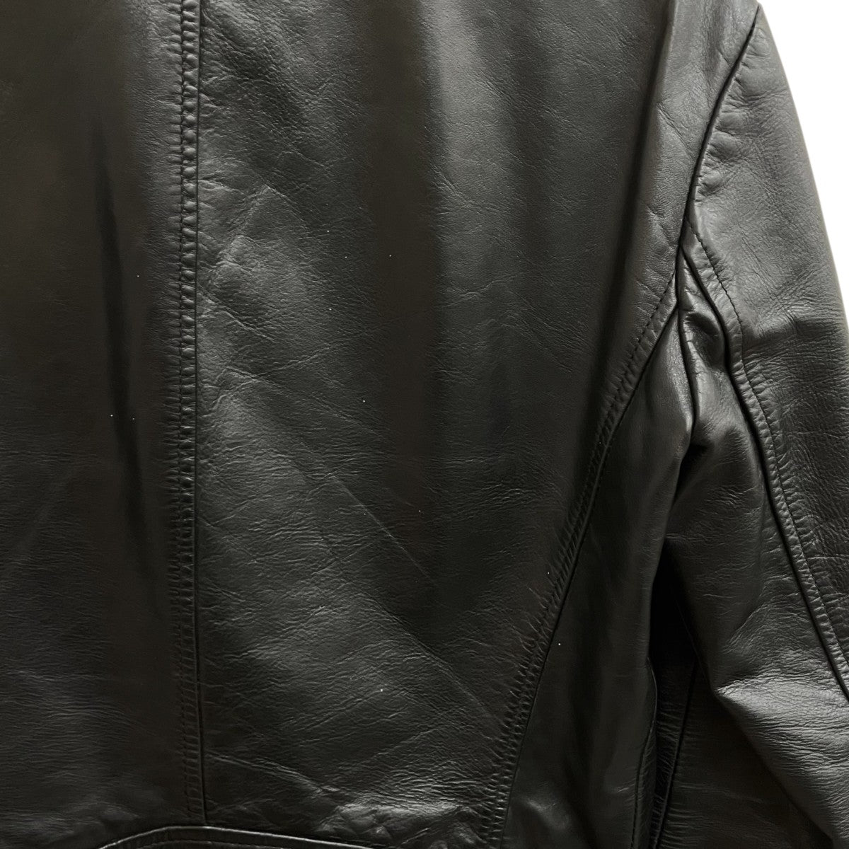 Maison Margiela 14 5ZIP ここのえ期 ホースレザーライダースジャケット30AM16209542 古着・中古-4枚目のアイテム画像