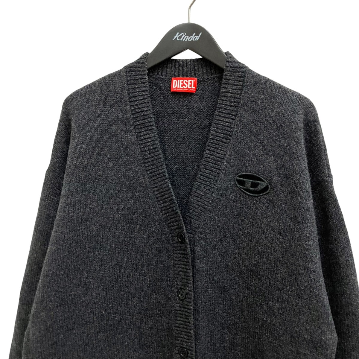 DIESEL(ディーゼル) M-AREELAニットカーディガン0TKCZ 0TKCZ グレー 