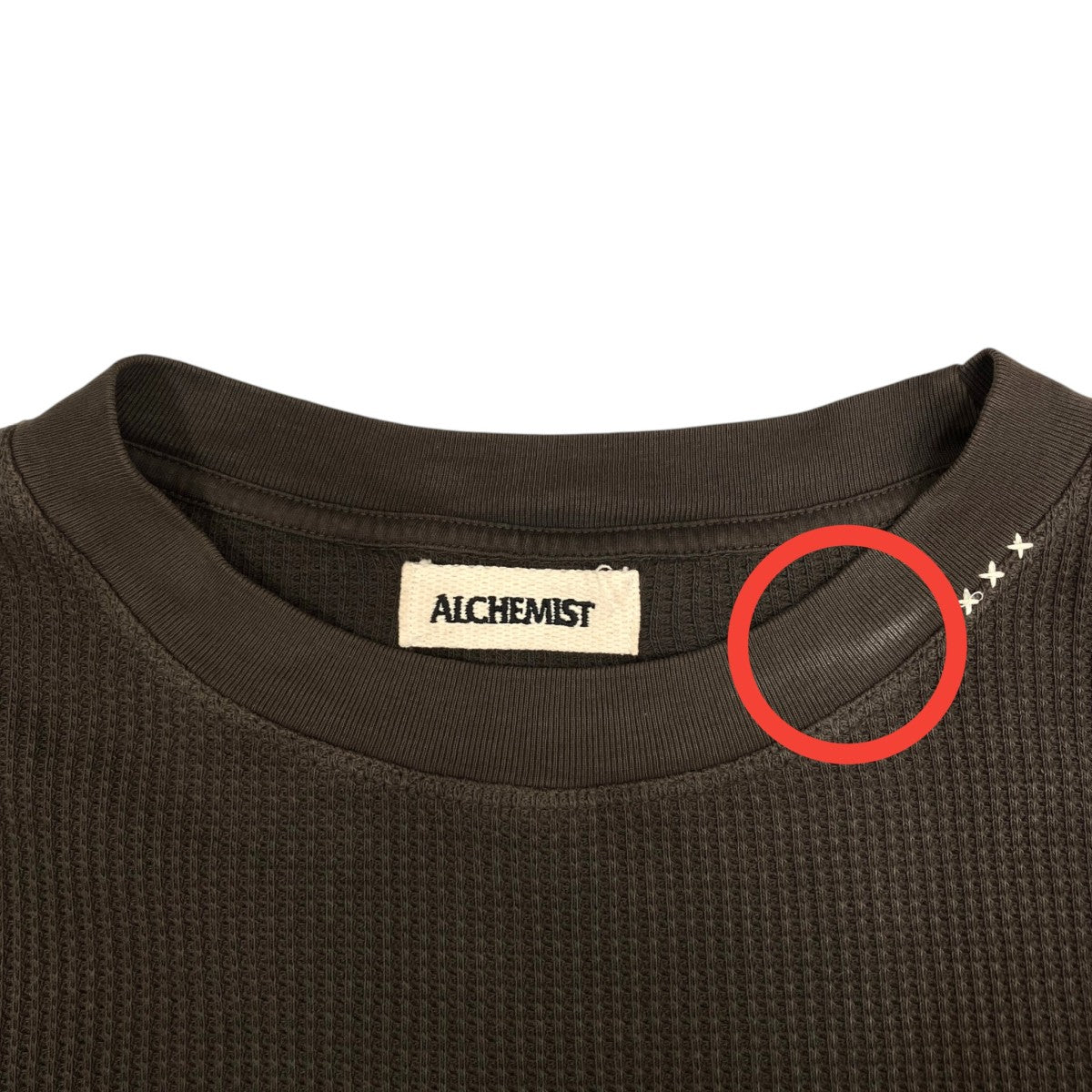ALCHEMIST XAVIER L S TEE VULCANTシャツAL-S25-0000-024 古着・中古-5枚目のアイテム画像