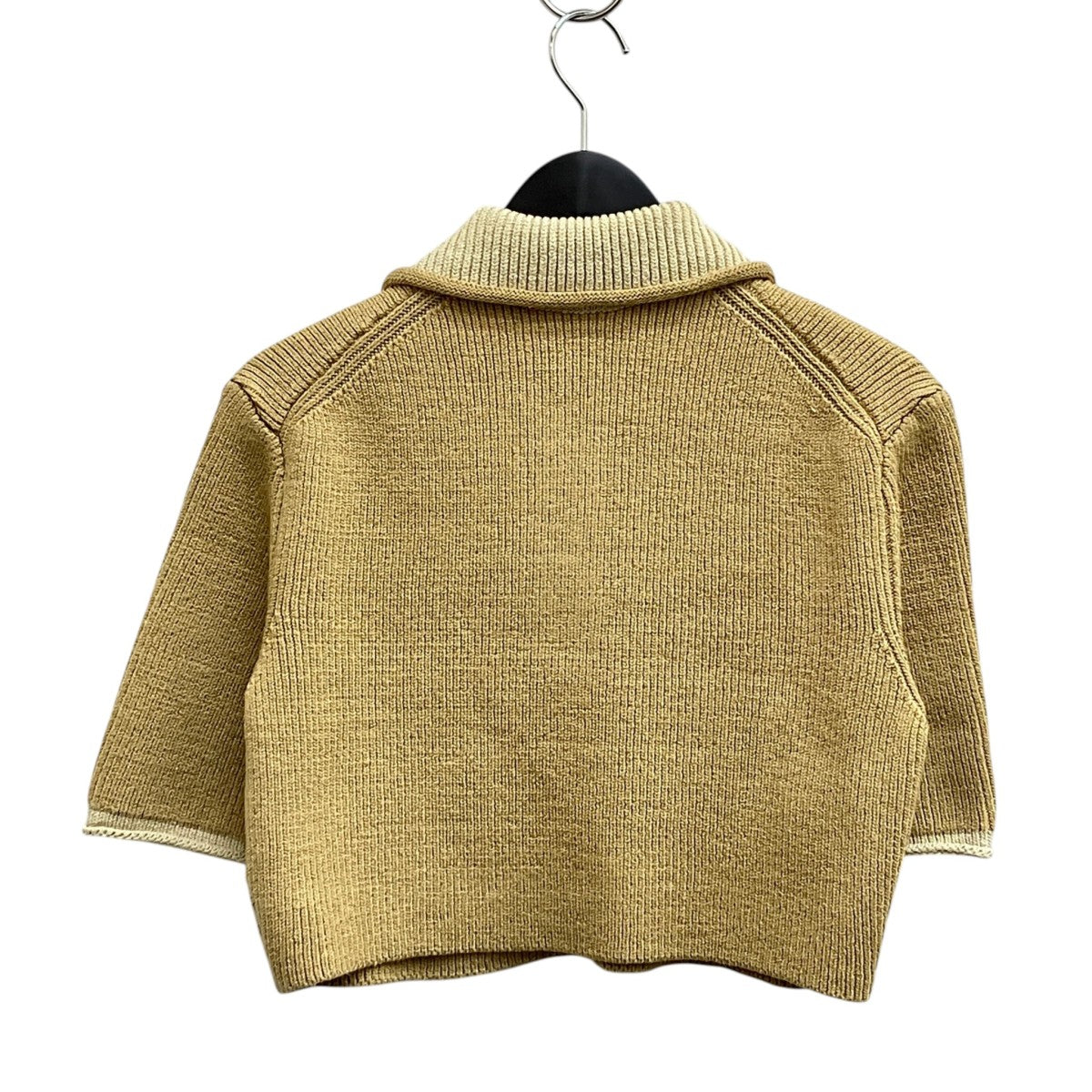 JACQUEMUS LE POLO MAILLE ACRO半袖ニットポロ 古着・中古-2枚目のアイテム画像