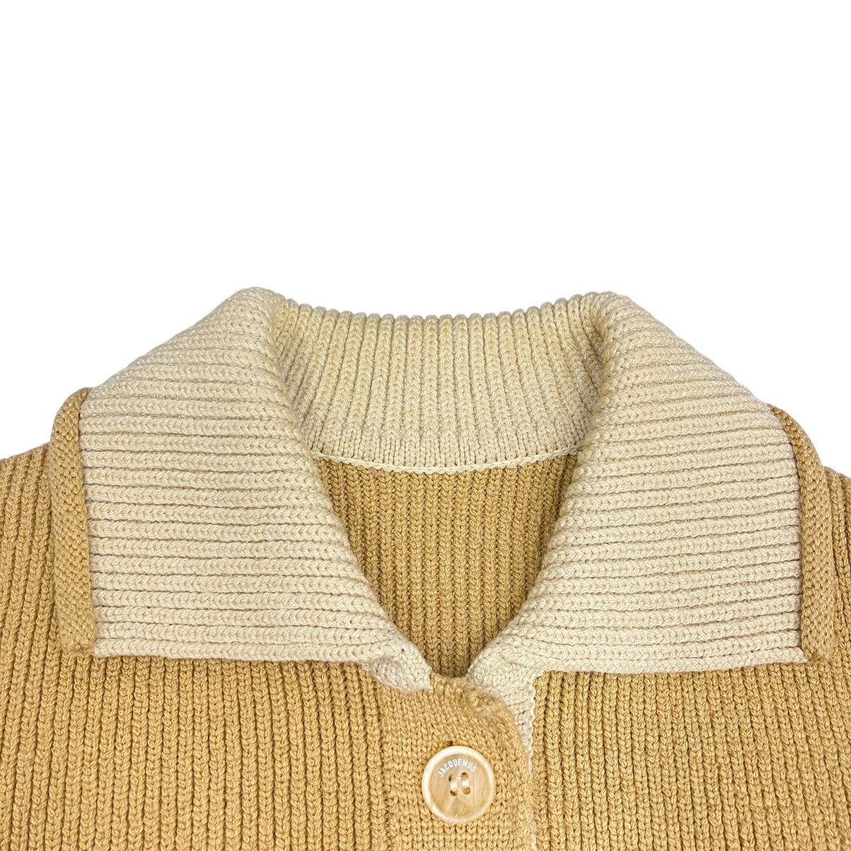JACQUEMUS LE POLO MAILLE ACRO半袖ニットポロ 古着・中古-5枚目のアイテム画像