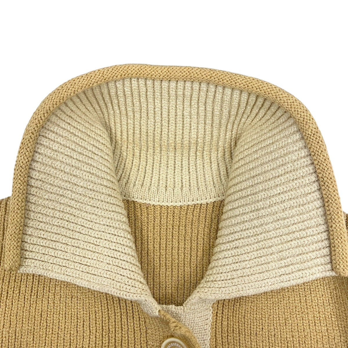 JACQUEMUS LE POLO MAILLE ACRO半袖ニットポロ 古着・中古-6枚目のアイテム画像