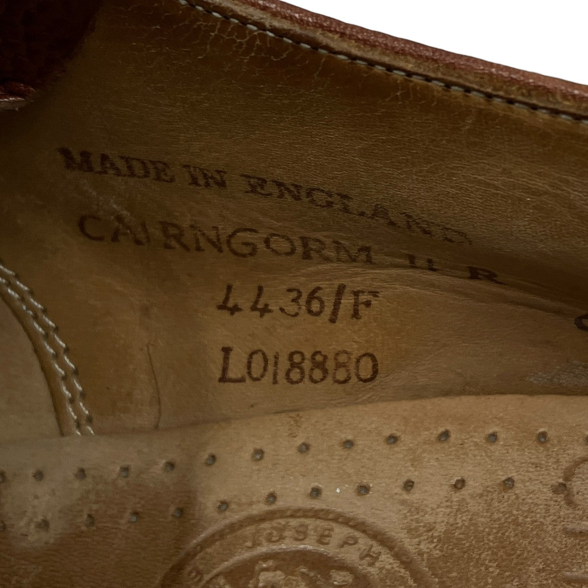 JOSEPH CHEANEY ＆ SONS CAIRNGORM革靴4436/F 古着・中古-6枚目のアイテム画像