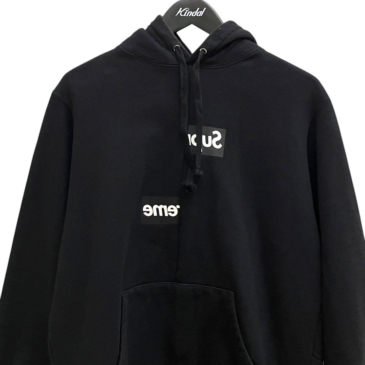 18AWSplit Box Logoパーカー