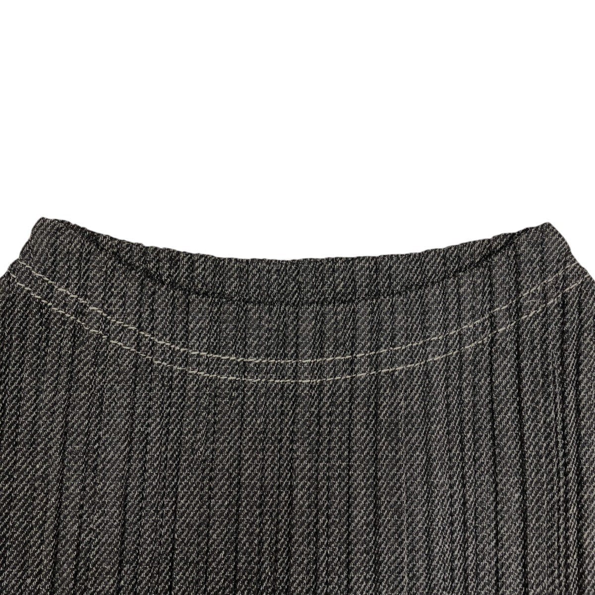 PLEATS PLEASE 25AWCOTTON DENIM半袖ワンピースPP53JH244 古着・中古-6枚目のアイテム画像