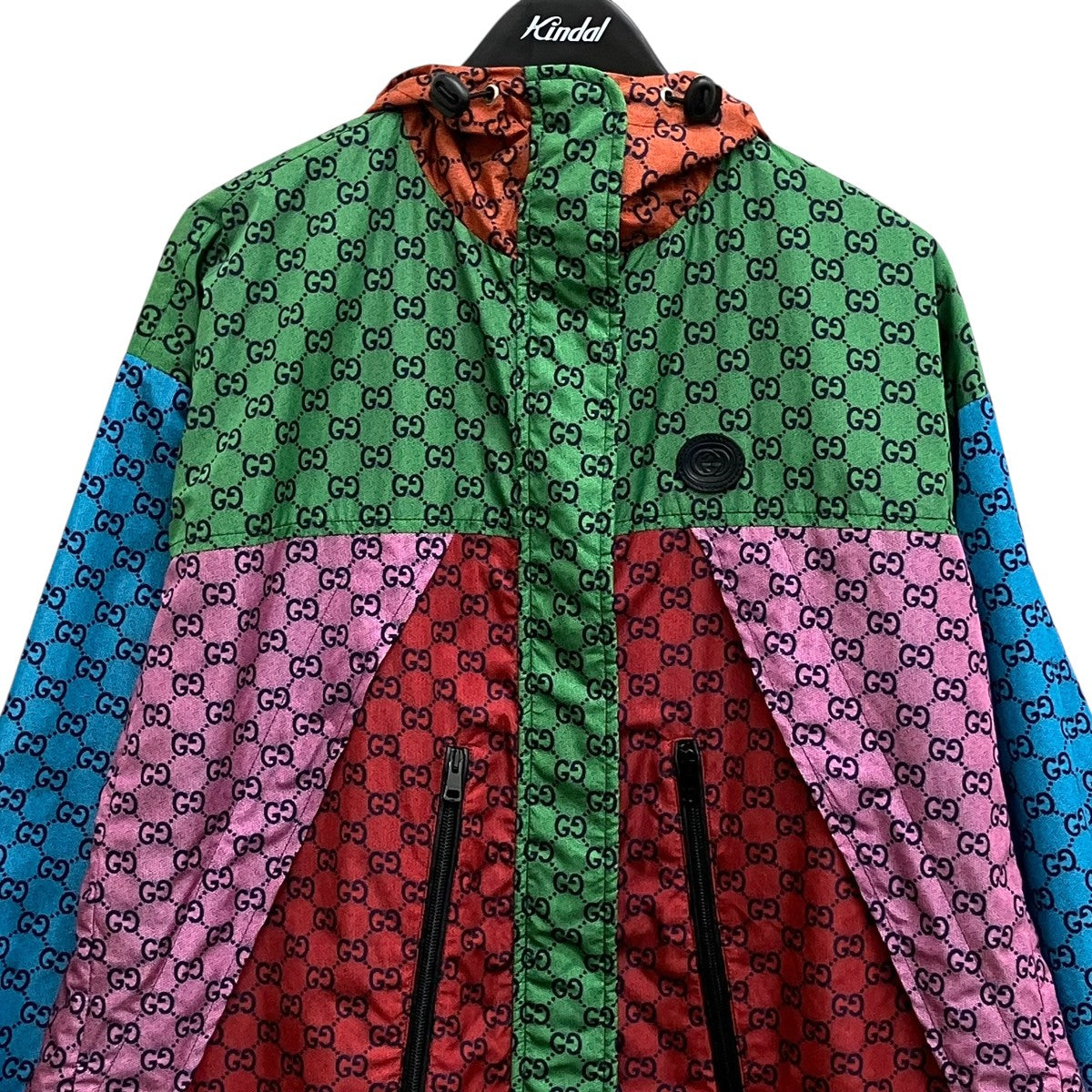 GUCCI Nylon Jacket MulticolorGGナイロンジャケット660065 古着・中古-3枚目のアイテム画像