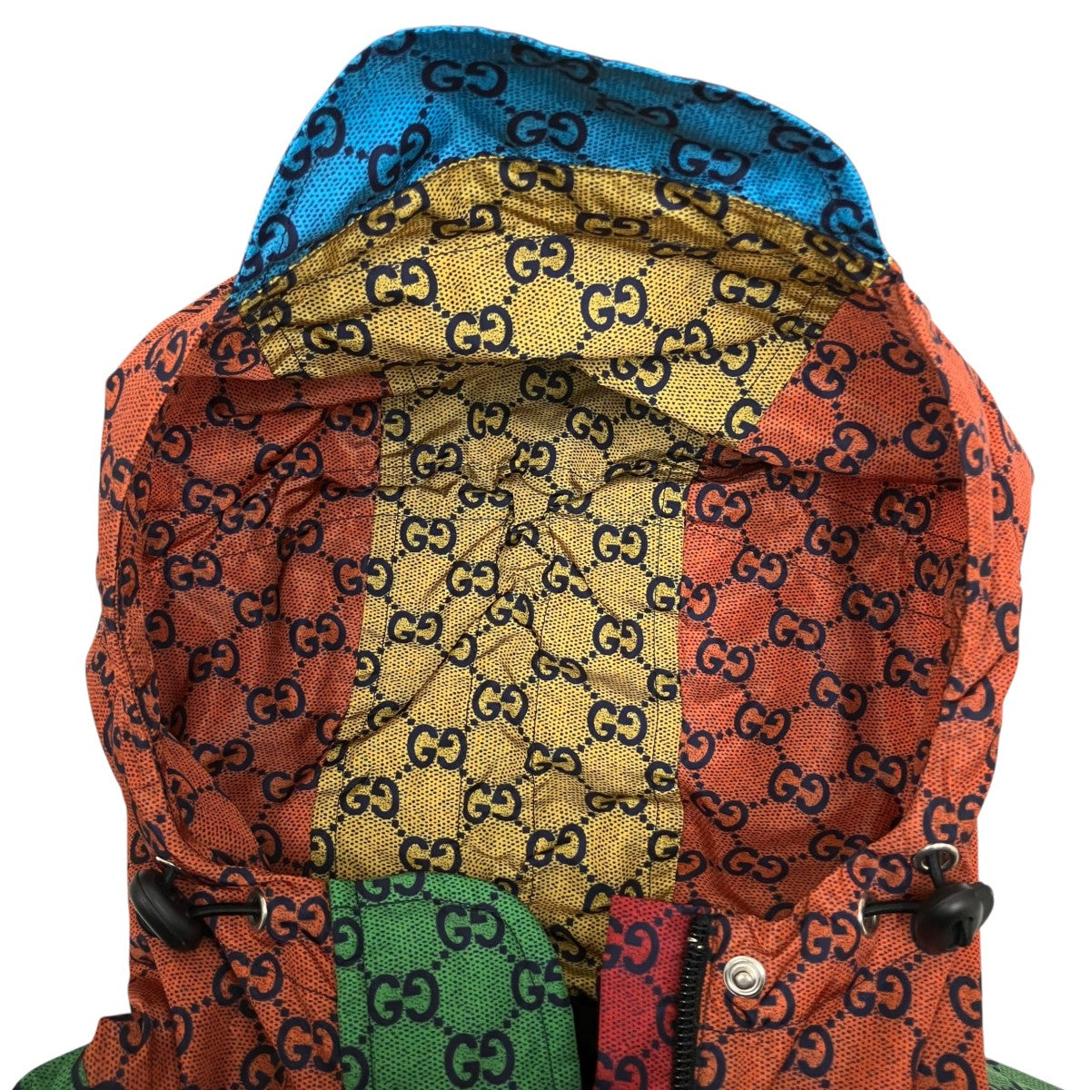 GUCCI Nylon Jacket MulticolorGGナイロンジャケット660065 古着・中古-5枚目のアイテム画像