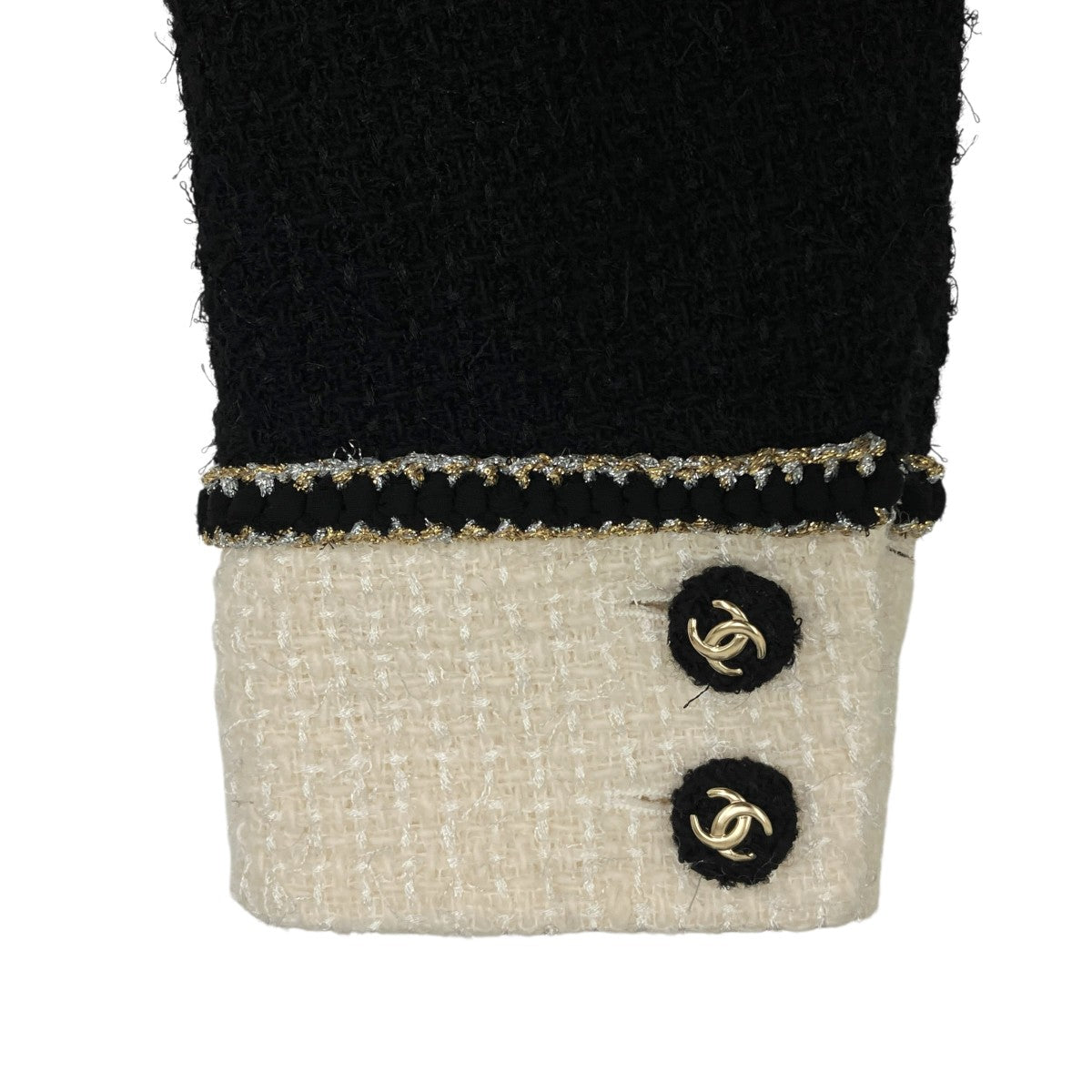 CHANEL ツイードジャケットP64609V19676 古着・中古-6枚目のアイテム画像