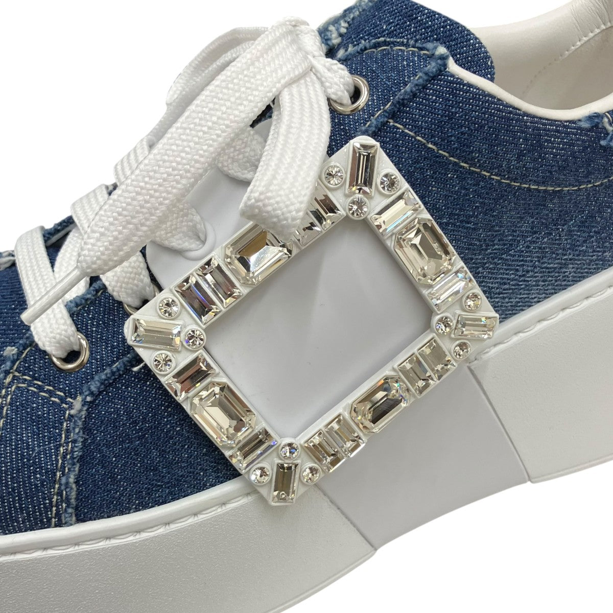 Roger Vivier デニムスニーカー 古着・中古-6枚目のアイテム画像