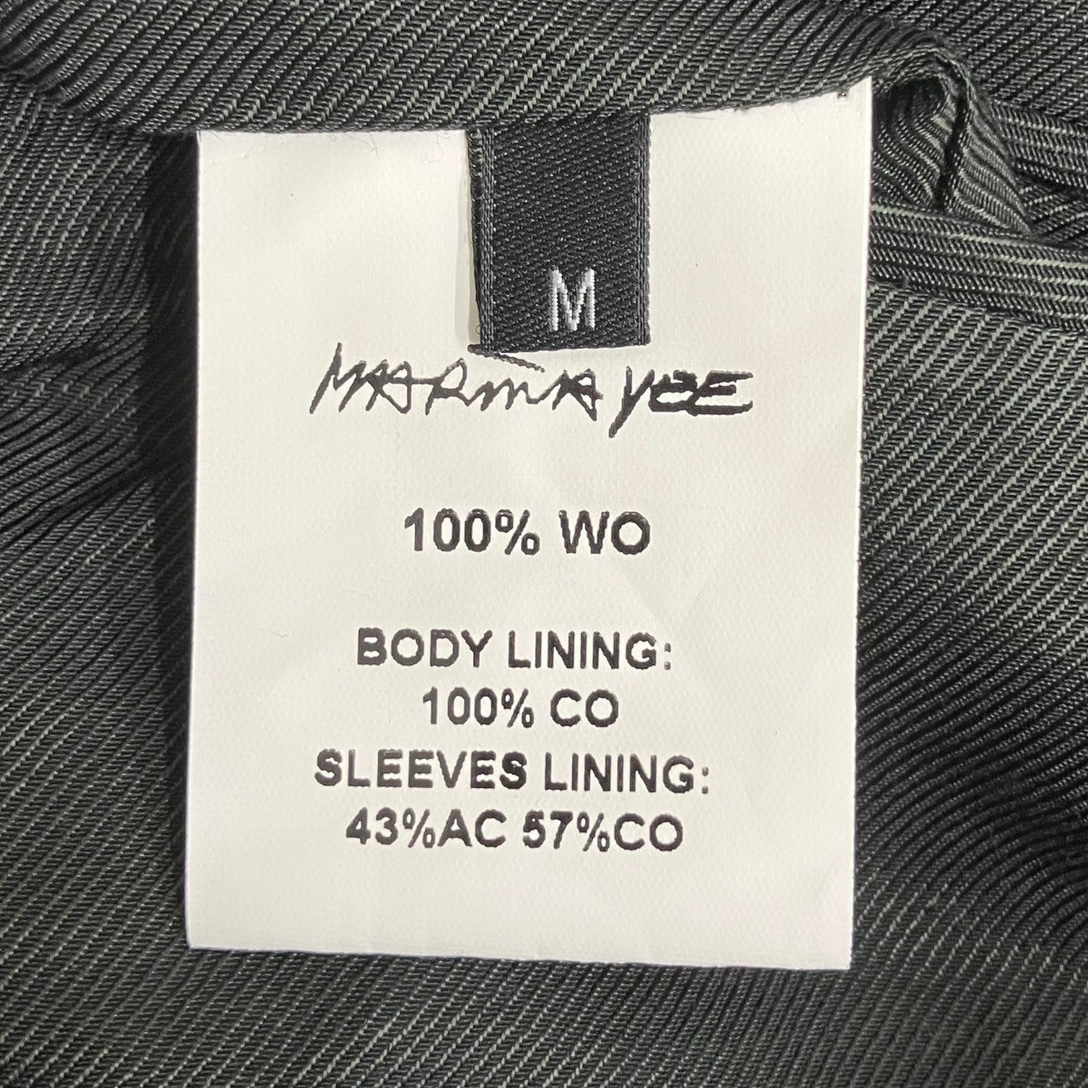MARINA YEE 3LACK FOLD COATコート 古着・中古-5枚目のアイテム画像