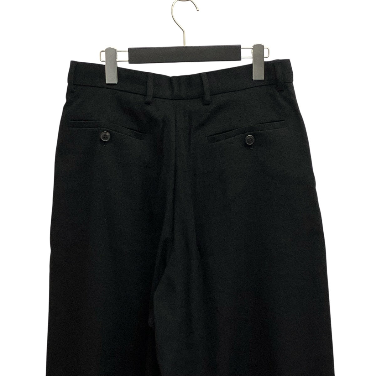 dries van noten スラックスパンツ 黒 48 ビスコース100% DRIES VAN NOTEN（ドリス ヴァン ノッテン） スラックスパンツ