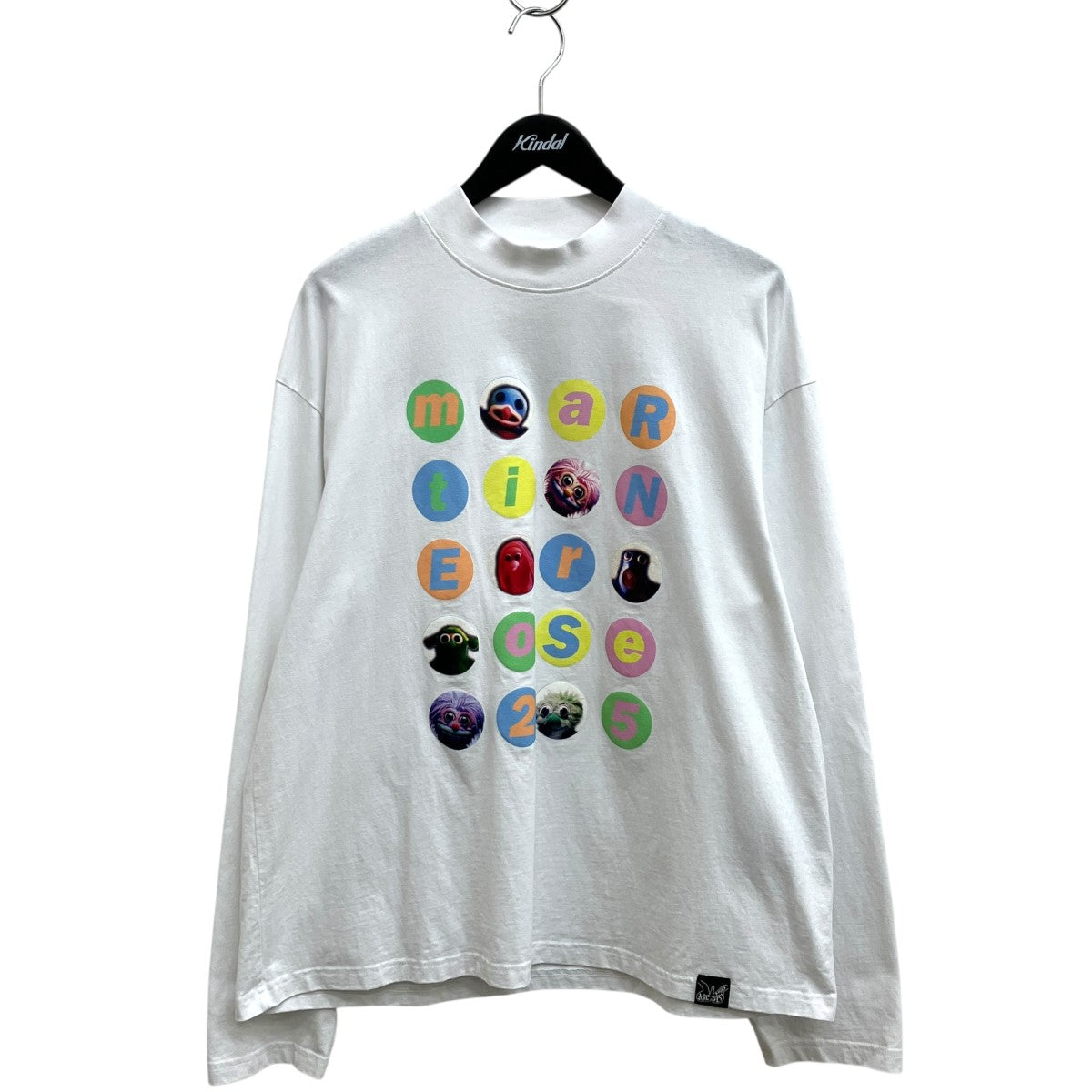 Martine rose FUNNEL NECK L S T-SHIRT長袖Tシャツ 古着・中古-1枚目のアイテム画像