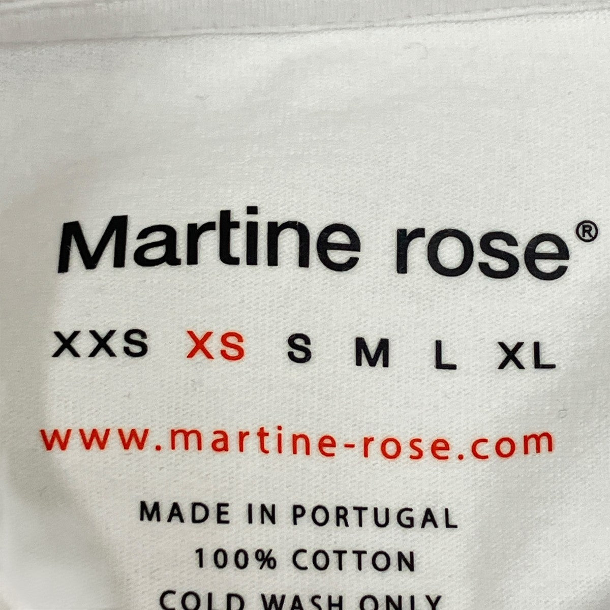 Martine rose FUNNEL NECK L S T-SHIRT長袖Tシャツ 古着・中古-8枚目のアイテム画像