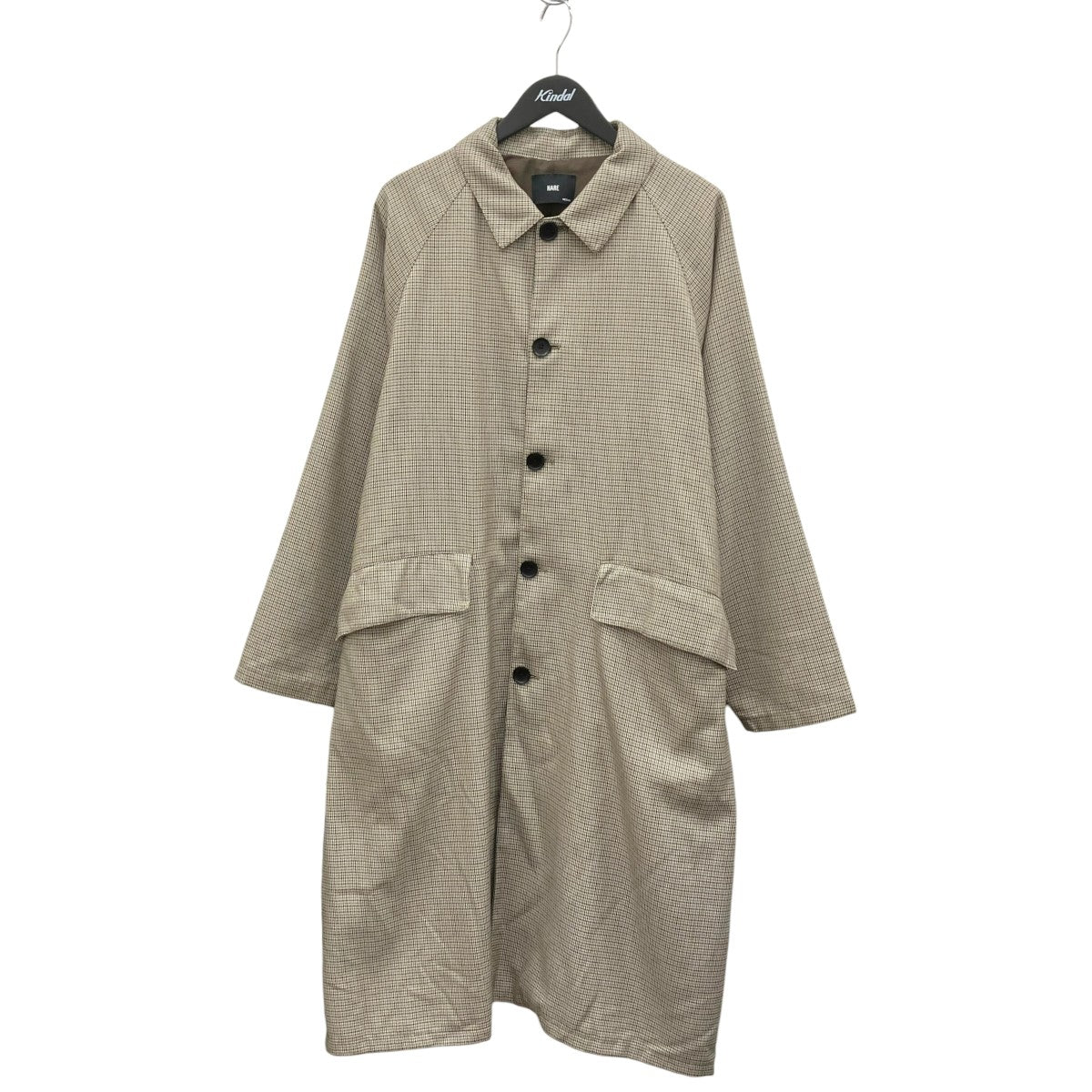 HARE ステンカラーコートHA030091AD 古着・中古-1枚目のアイテム画像