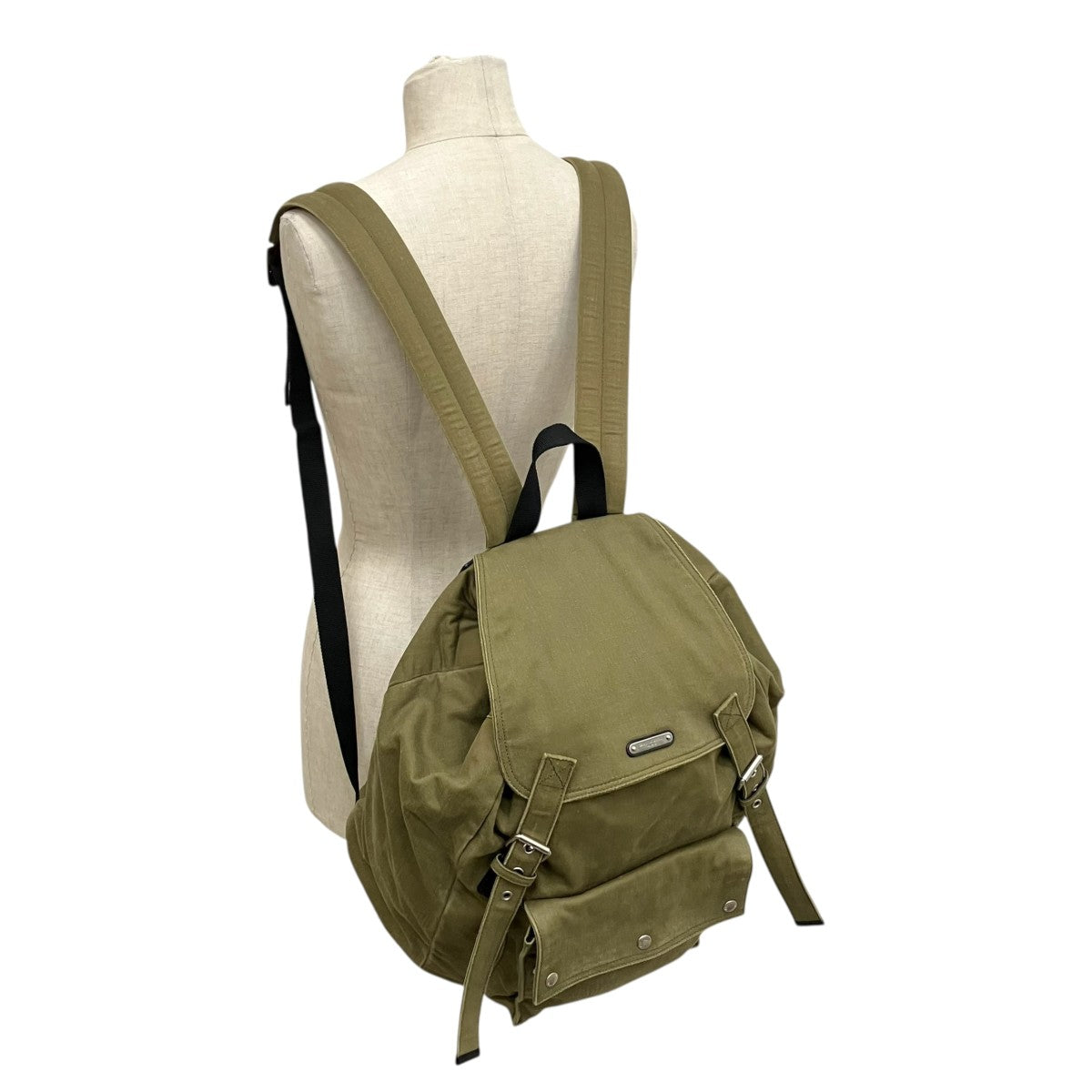 Saint Laurent Paris Noe Backpack in KhakiバックパックFLY495539-1117 古着・中古-3枚目のアイテム画像