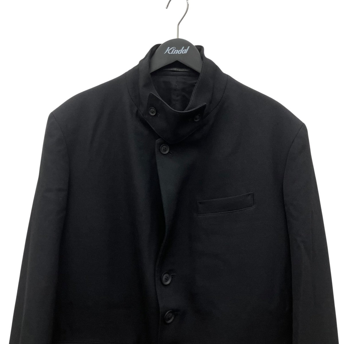 Yohji Yamamoto pour homme 5釦JKT アーミーギャバジンテーラードジャケットHL-J04-101 古着・中古-3枚目のアイテム画像