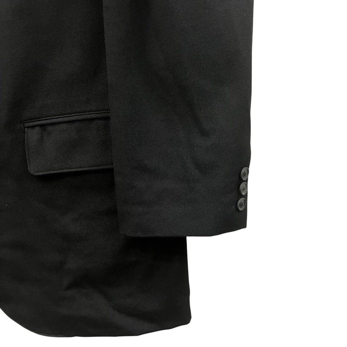Yohji Yamamoto pour homme 5釦JKT アーミーギャバジンテーラードジャケットHL-J04-101 古着・中古-4枚目のアイテム画像