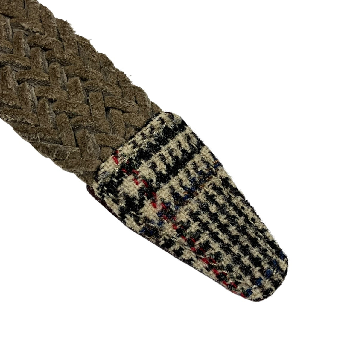 LARDINI ユニセックス編み込みレザーベルト 古着・中古-4枚目のアイテム画像