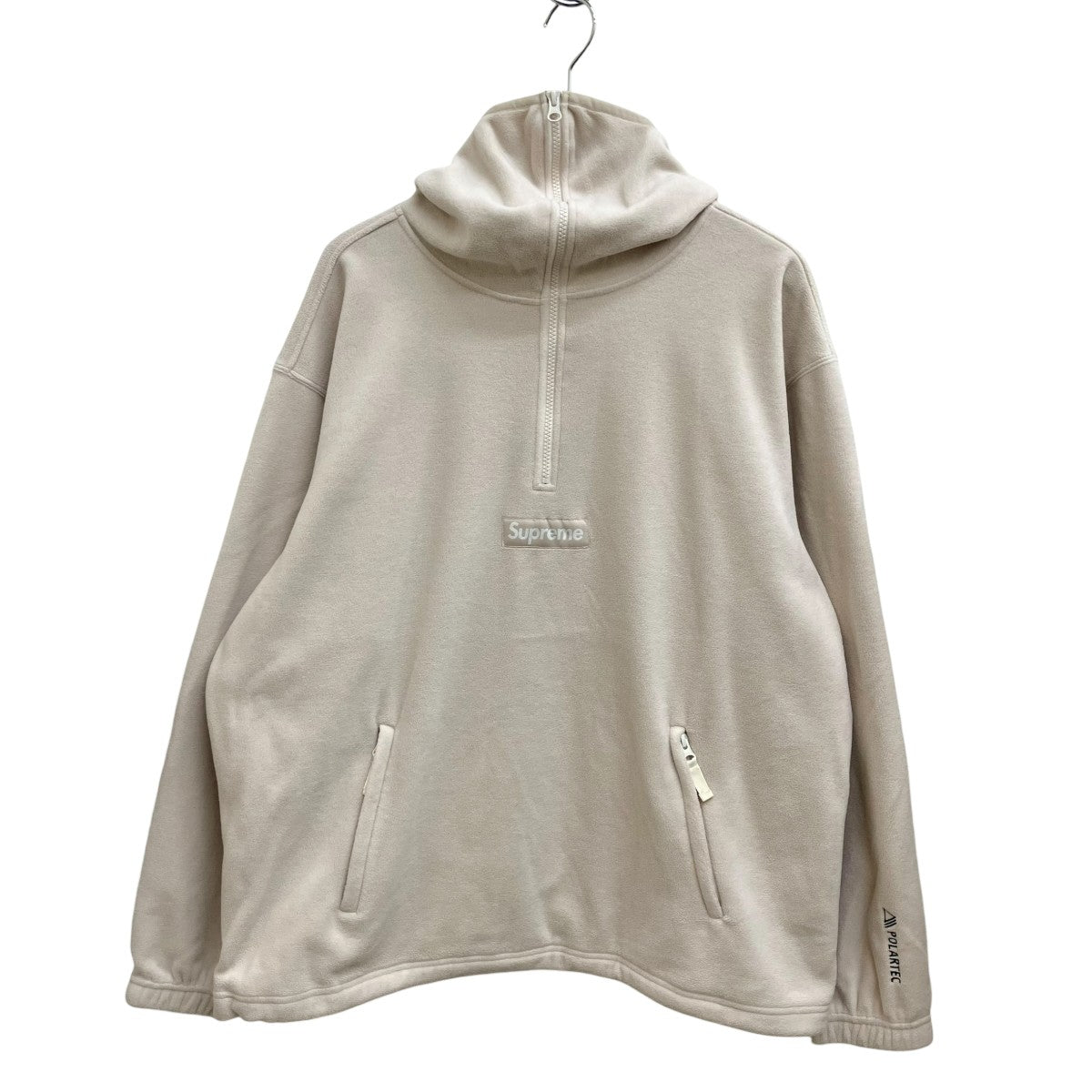 Polartec Facemask Half Zip Hooded Sweatshirtハーフジップスウェット