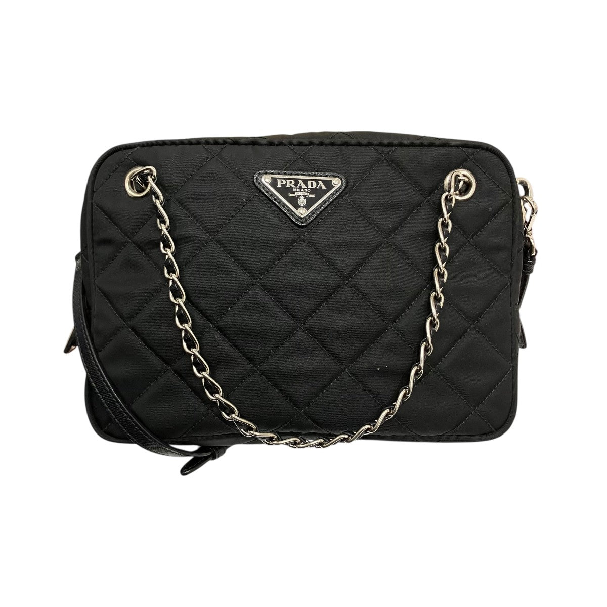 PRADA IMPUNTU キルティング ショルダーバッグ 1BH910 古着・中古-1枚目のアイテム画像