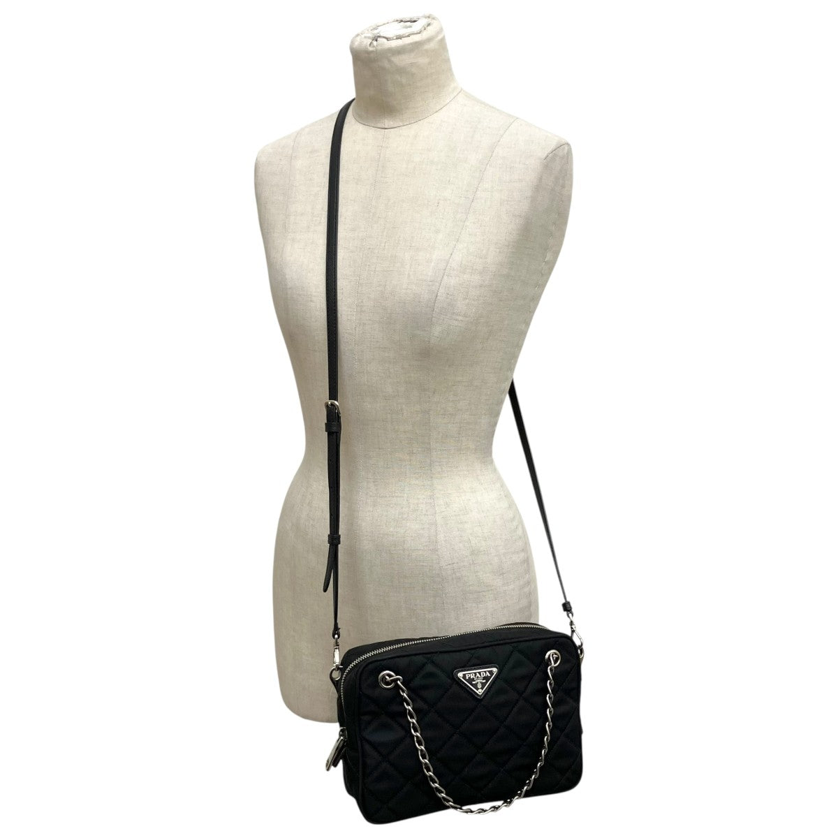 PRADA IMPUNTU キルティング ショルダーバッグ 1BH910 古着・中古-2枚目のアイテム画像