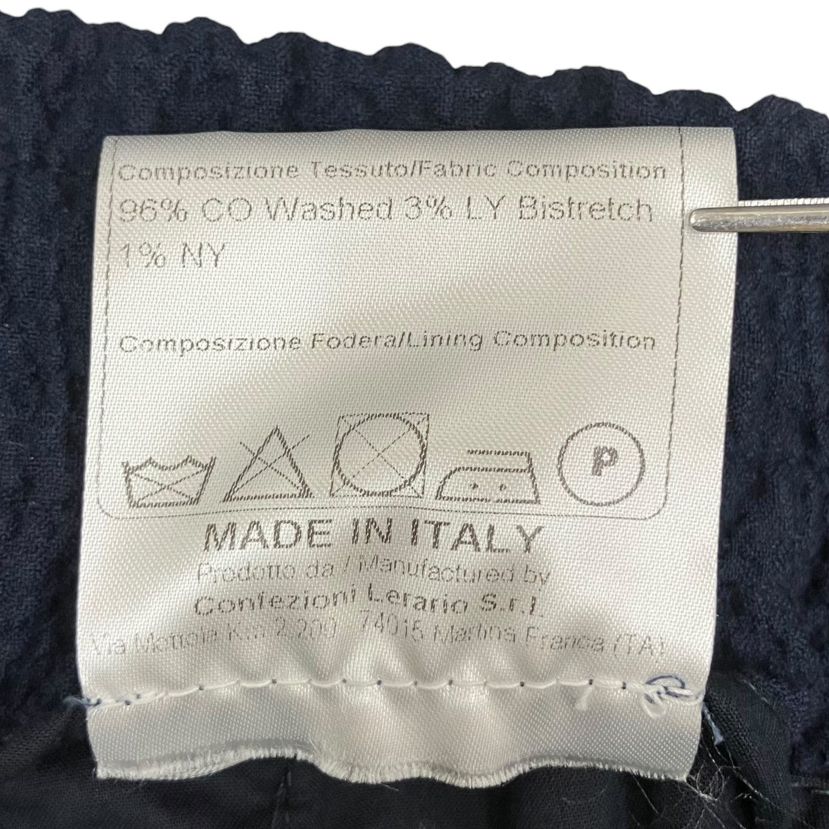 TAGLIATORE シアサッカーセットアップスーツ23UEZ067 古着・中古-10枚目のアイテム画像