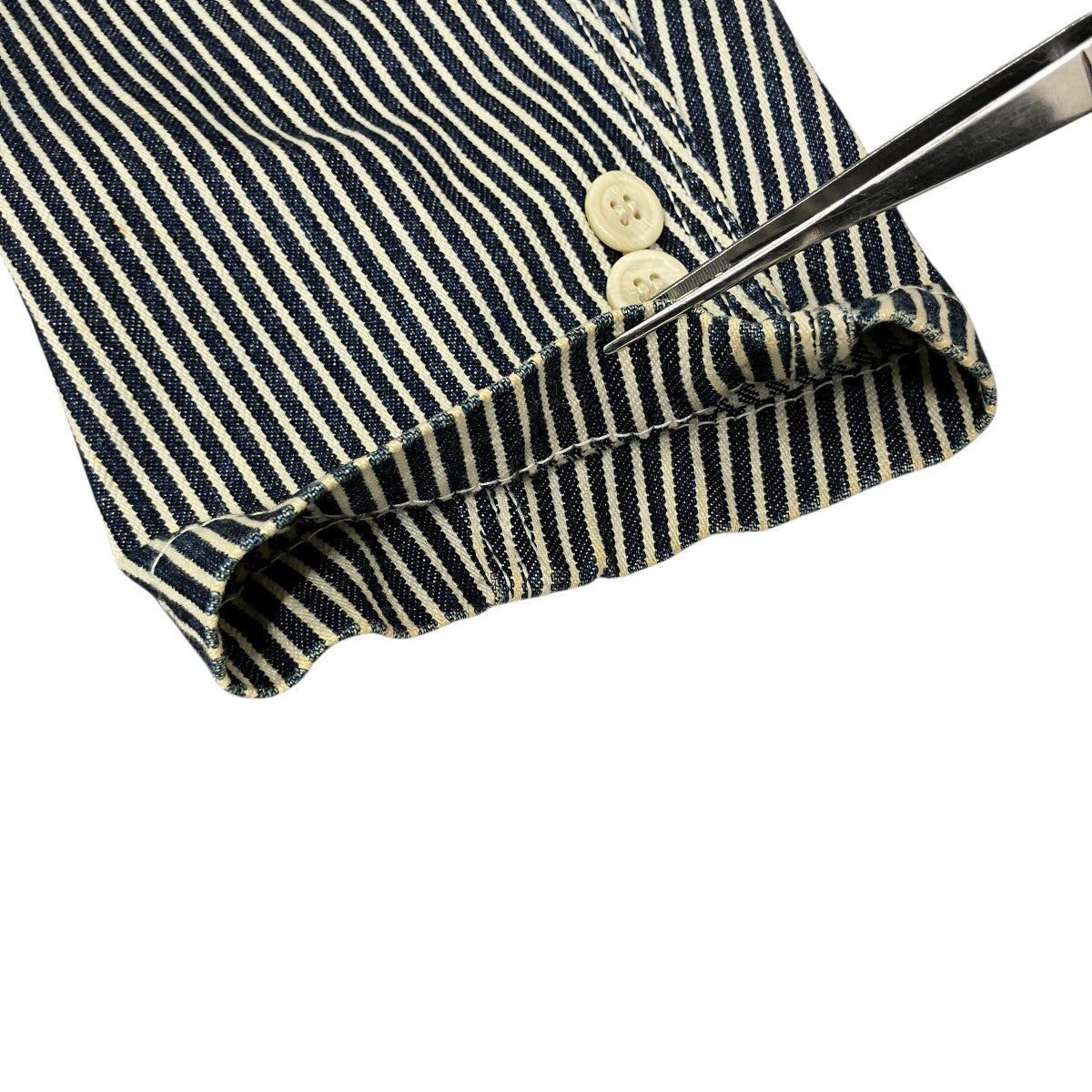 COMME des GARCONS HOMME AD2004ヒッコリーテーラードジャケットHA-J034 古着・中古-4枚目のアイテム画像