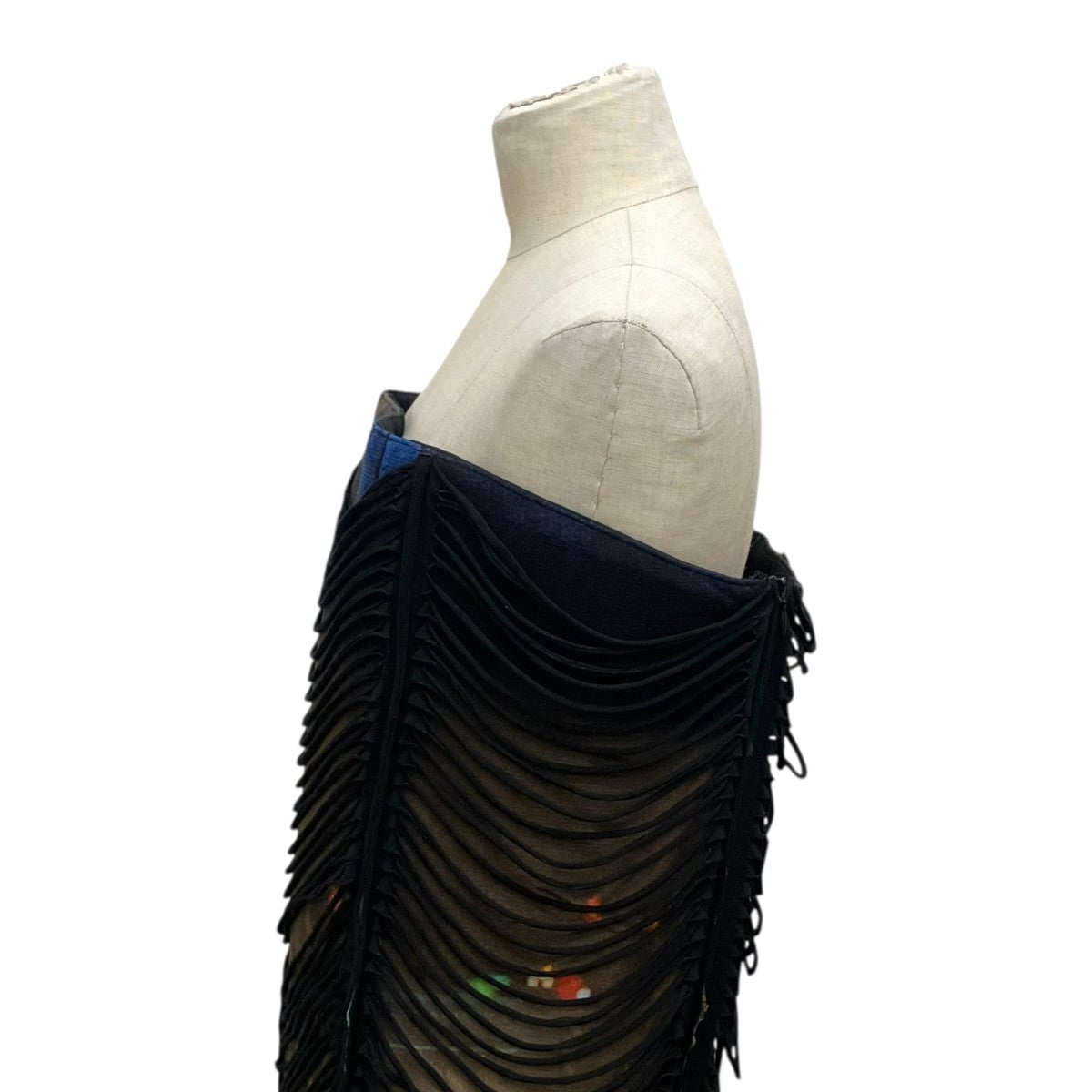 Jean Paul GAULTIER Slashing 3D City Mini Dressドレス24/27-F-RO182-T551-60405030 古着・中古-3枚目のアイテム画像