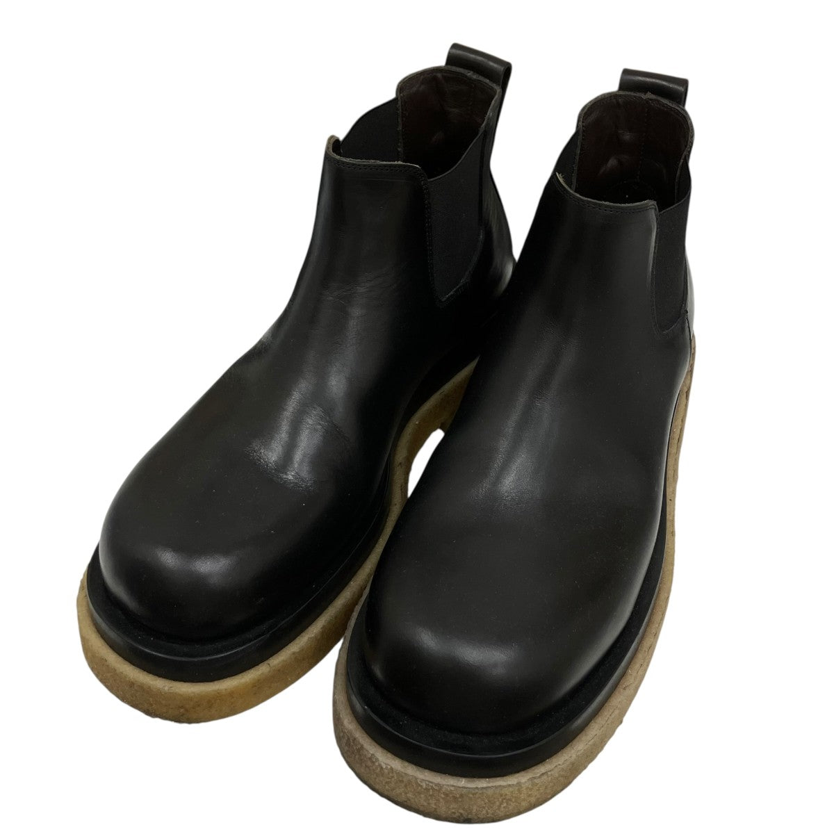 BOTTEGA VENETA ラグ サイドゴアクレープソールサイドゴアブーツ 古着・中古-1枚目のアイテム画像