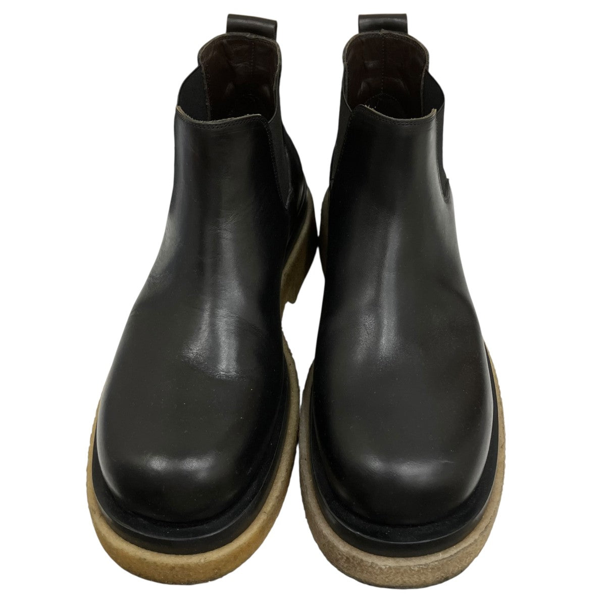 BOTTEGA VENETA ラグ サイドゴアクレープソールサイドゴアブーツ 古着・中古-2枚目のアイテム画像