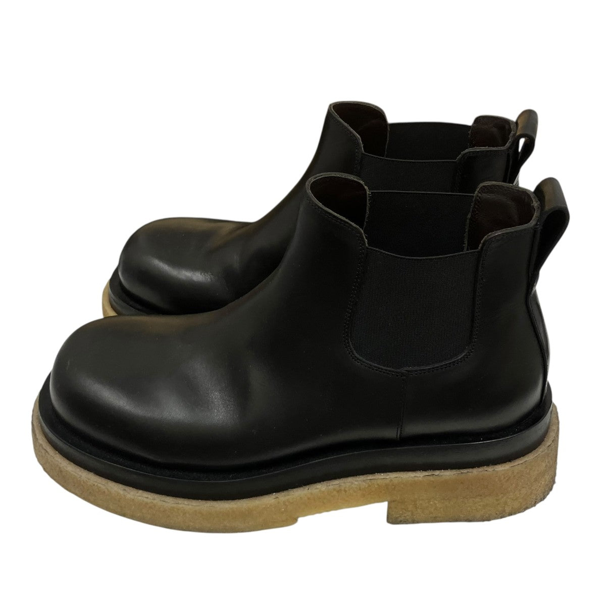BOTTEGA VENETA ラグ サイドゴアクレープソールサイドゴアブーツ 古着・中古-3枚目のアイテム画像