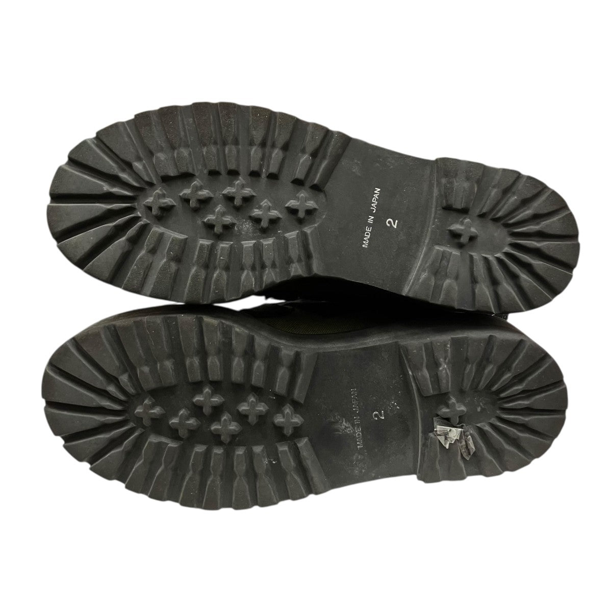 CANVAS + CHROME SPIRAL NECK BOOTSブーツLL-E01-880-1