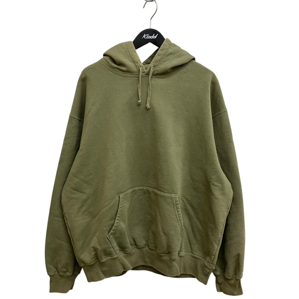 23AWSTAIN APPLIQUE HOOTEDパーカー