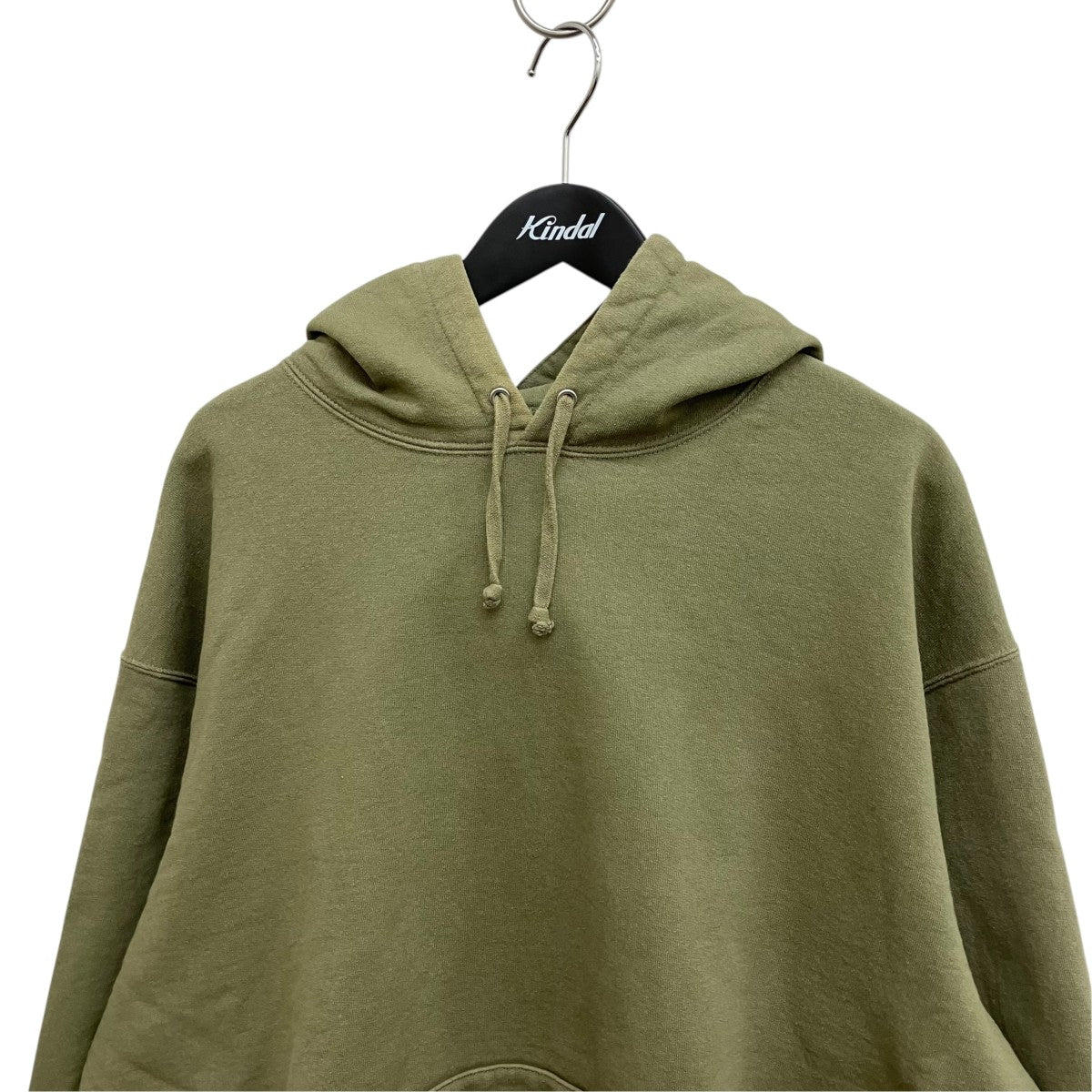 23AWSTAIN APPLIQUE HOOTEDパーカー