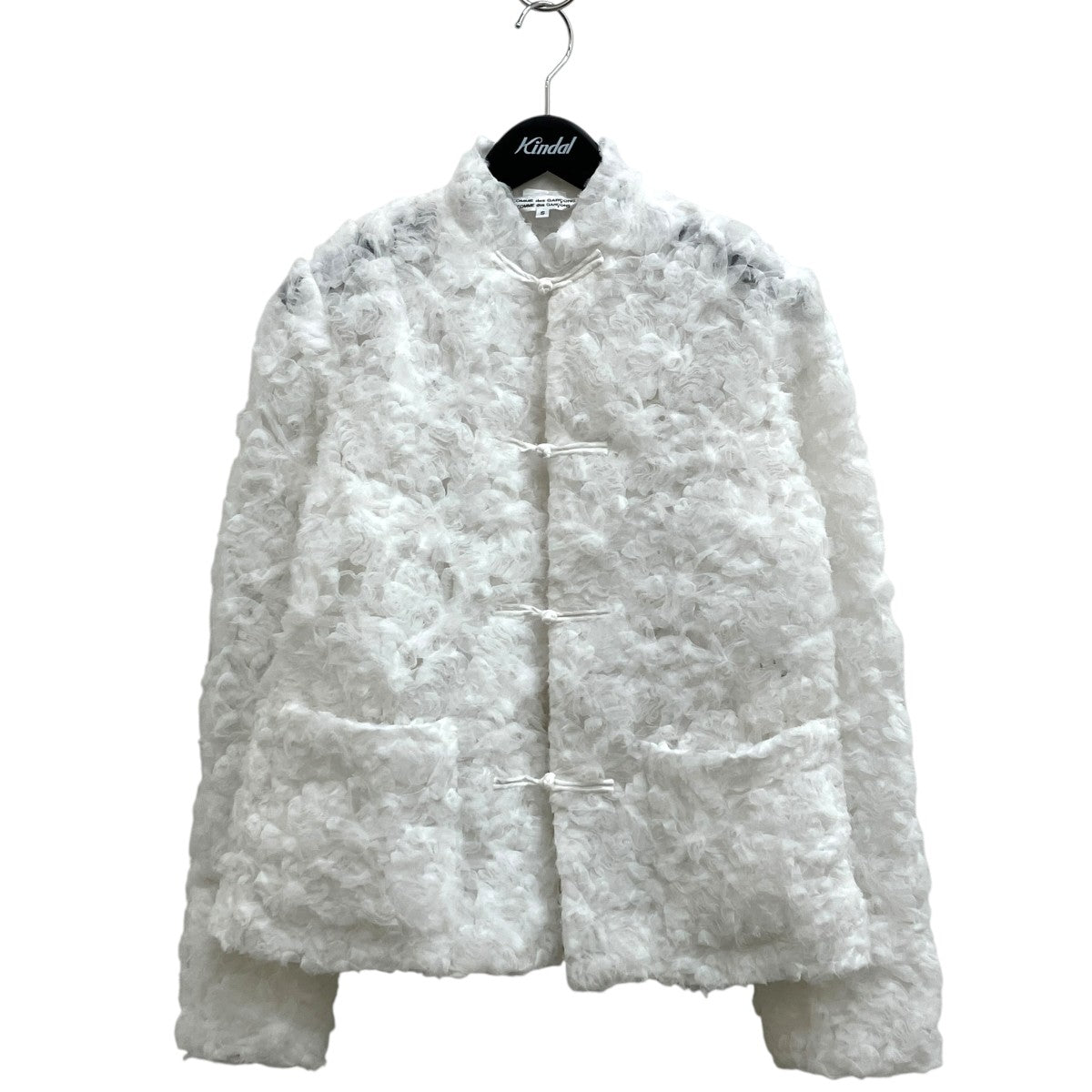 AD2025 Curly Ruffle Mesh JacketチャイナジャケットRP-J031