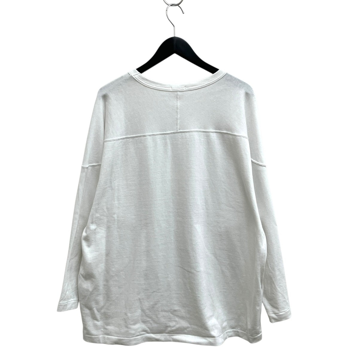 COMOLI(コモリ) フットボールTシャツ W03-05007 W03-05007 ホワイト