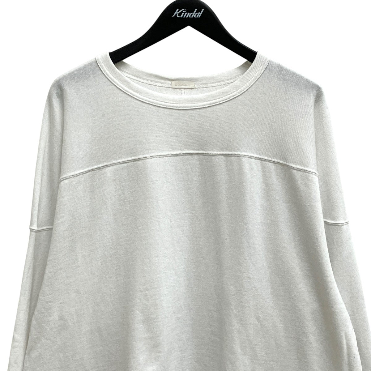 COMOLI(コモリ) フットボールTシャツ W03-05007 W03-05007 ホワイト