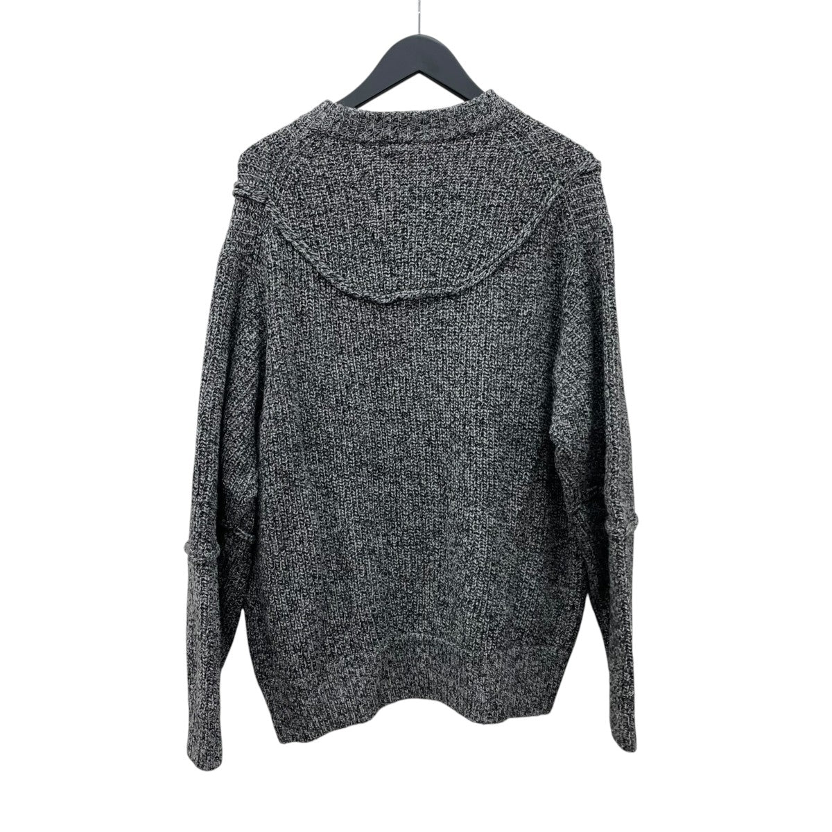 Wool Nylon Prime-Over Crew Neck Knitカーディガン11252361602