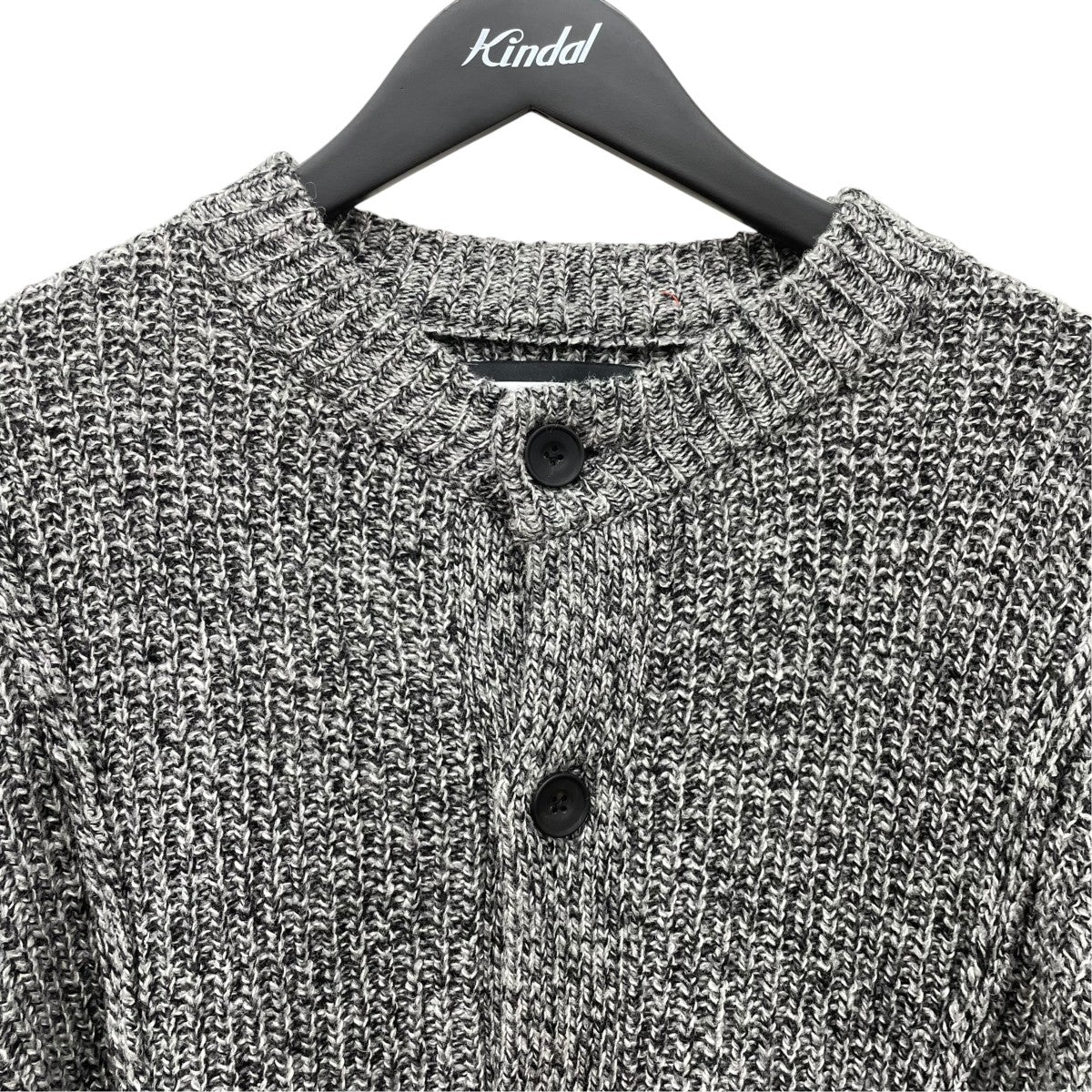 Wool Nylon Prime-Over Crew Neck Knitカーディガン11252361602