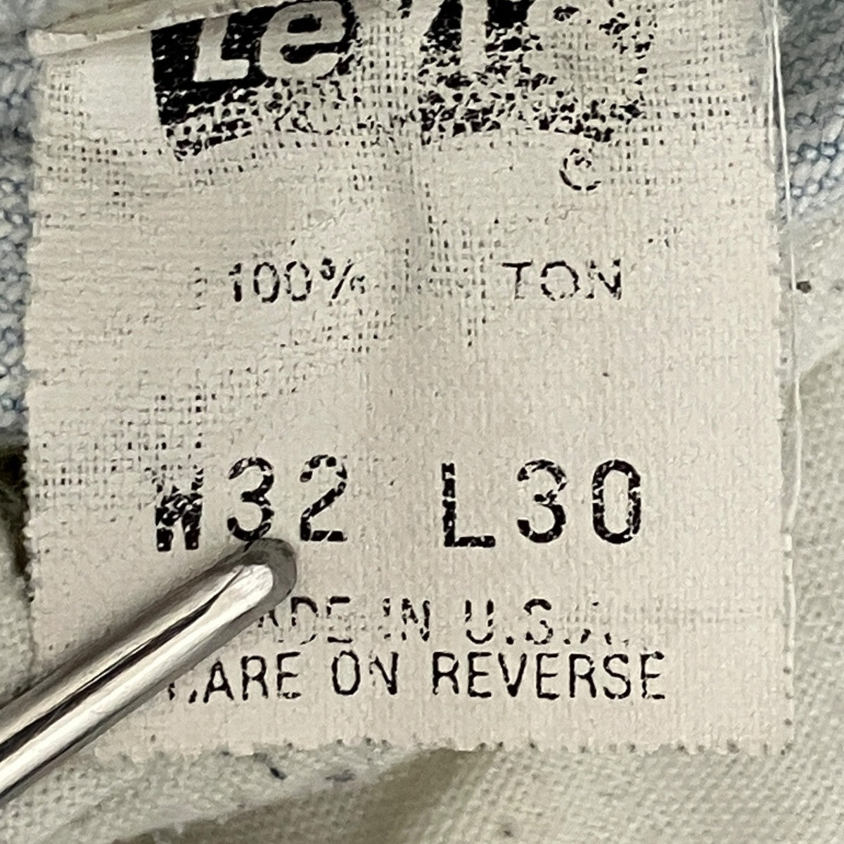 LEVI’S 90s501デニムパンツ 古着・中古-8枚目のアイテム画像