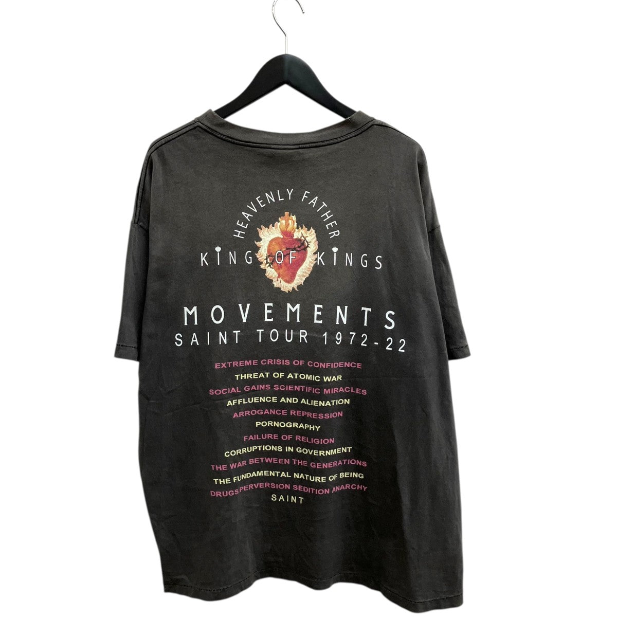 SAINT MICHAEL EYES SS TEE半袖TシャツSM-S23-0000-004 古着・中古-2枚目のアイテム画像