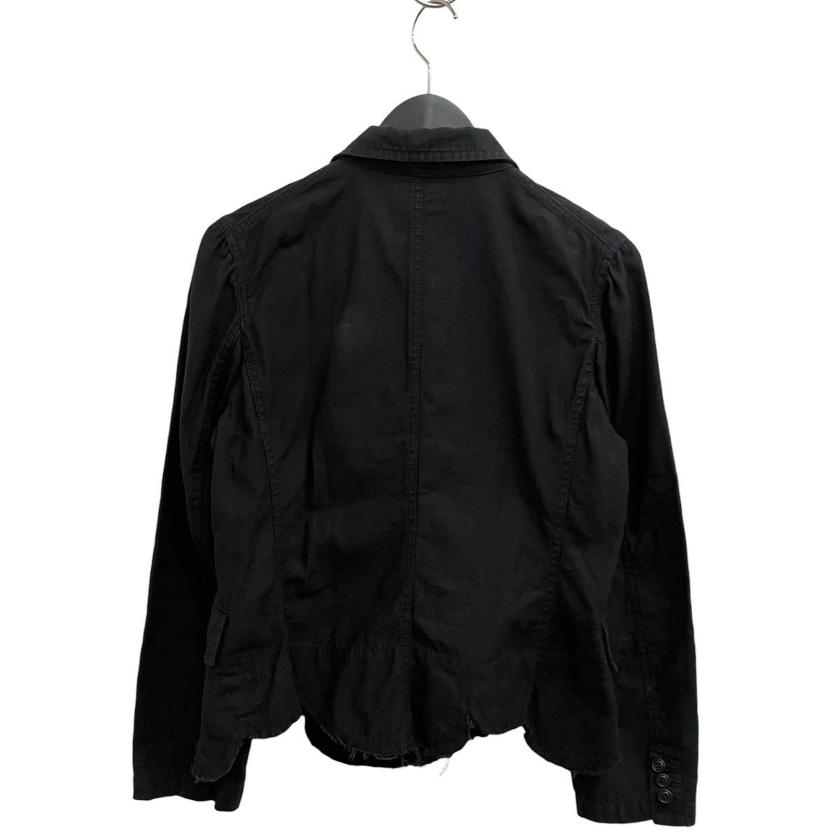 コムデギャルソン スパンコール ジャケット ブルゾン ブラック AD2002 コムデギャルソンオムドゥ COMME des GARCONS HOMME DEUX ドッキング