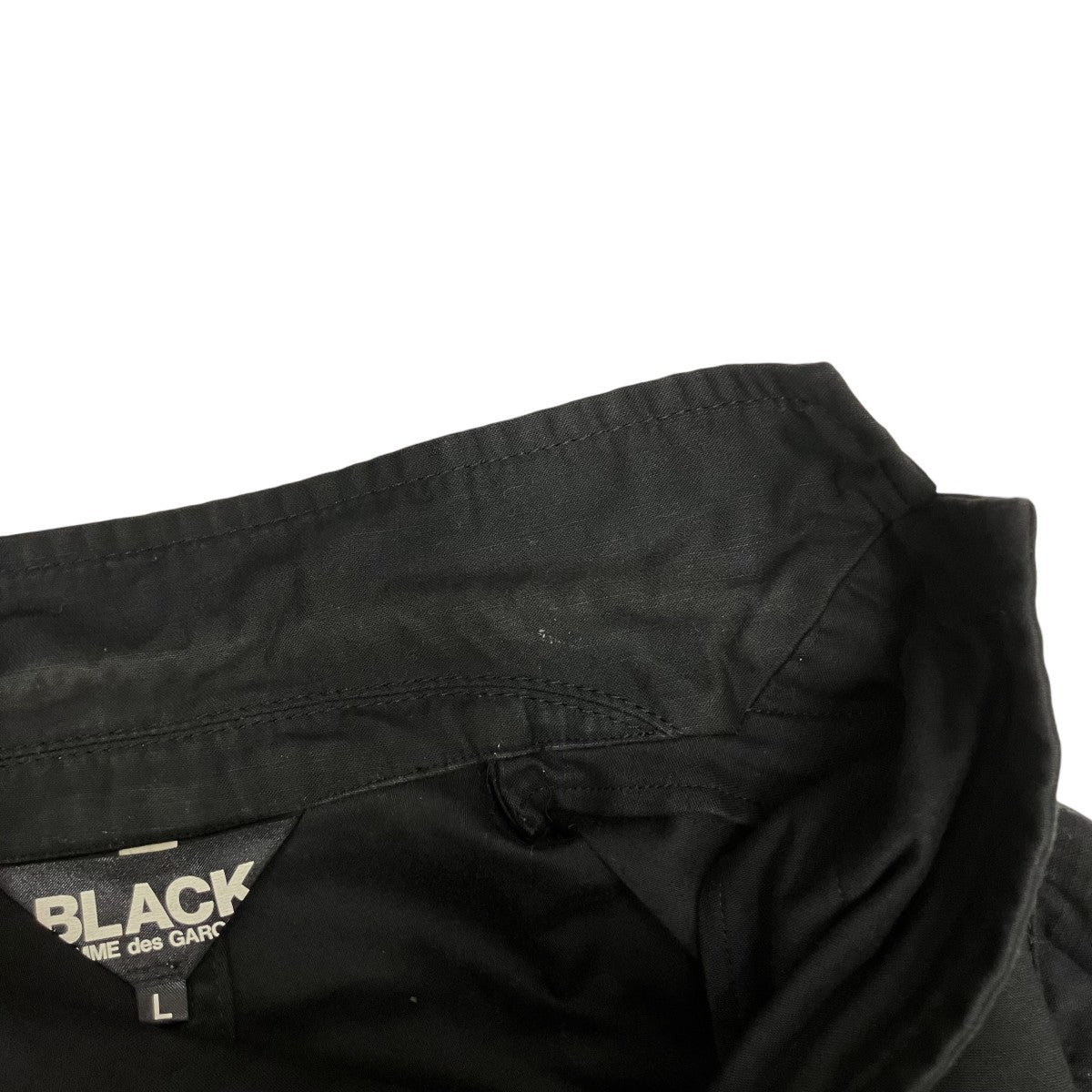 希少 00s コムデギャルソン デッキジャケット AD2008 BLACK COMME des GARCONS(ブラックコムデギャルソン) AD2008ジャケット